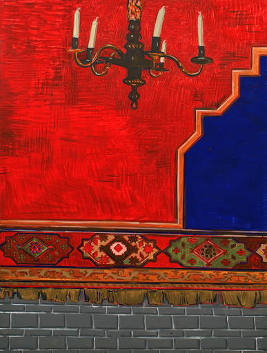 Hubert SCHMALIX - Gemälde - Aus der Serie „Red Room“