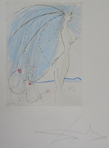 萨尔瓦多·达利 - 版画 - Diane de Poitiers