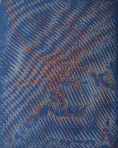 Stanley William HAYTER - Grabado - Gravure vernis mou softground etching Nautilus