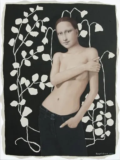 Nataliya BAGATSKAYA - Peinture - Semi-nude