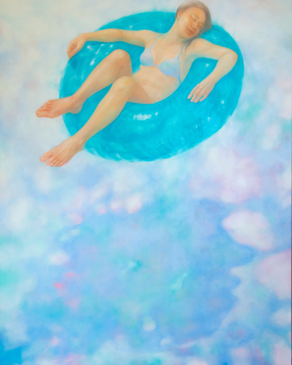 Hiromi SENGOKU - Painting - Floating island