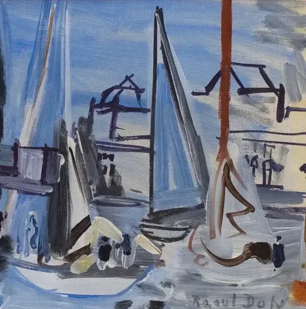 Régates à Deauville by | Raoul DUFY | buy art online | artprice