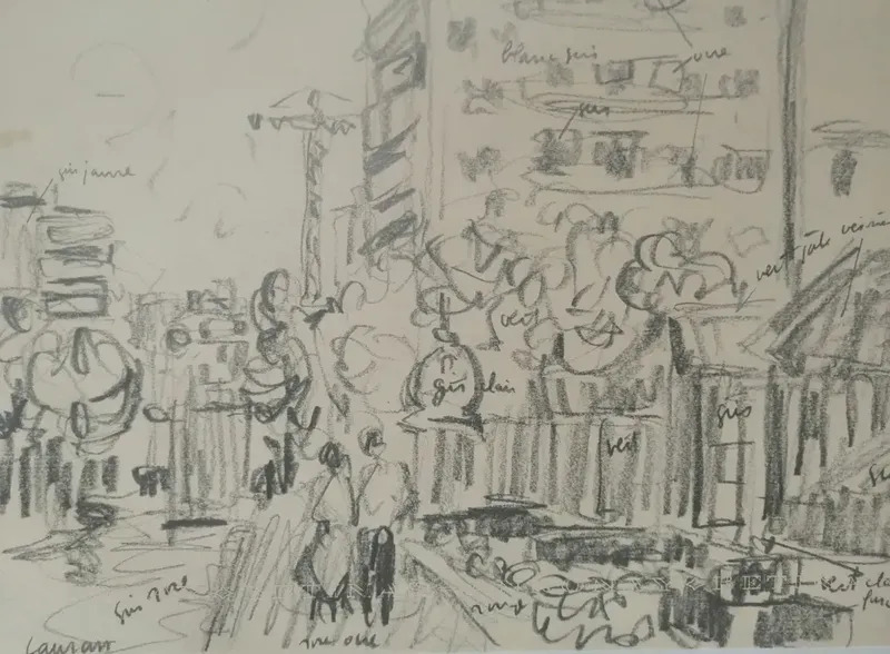 Lyon Au Parc Les Serres Vers Le Boulevard Andre Lauran Vendita D Arte Online Artprice
