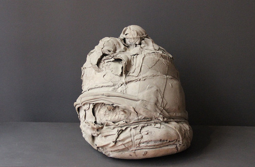 Georges JEANCLOS - Skulptur Volumen - Urne kaddish