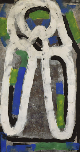 Jean-Paul RIOPELLE - Gemälde - Abstract Composition N