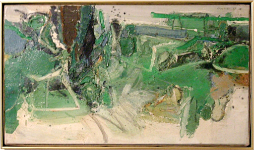John Harrison LEVEE - 绘画 - Abstract Composition