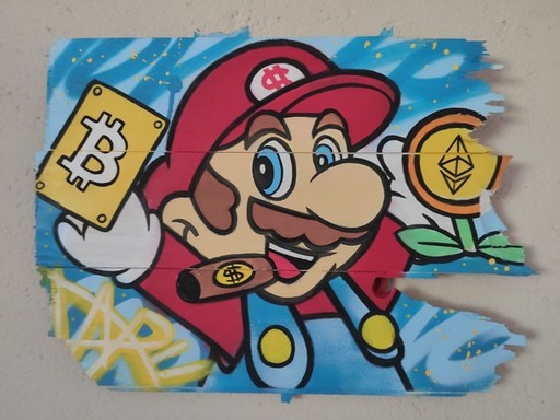 DN - Gemälde -  Super Crypto Bros.