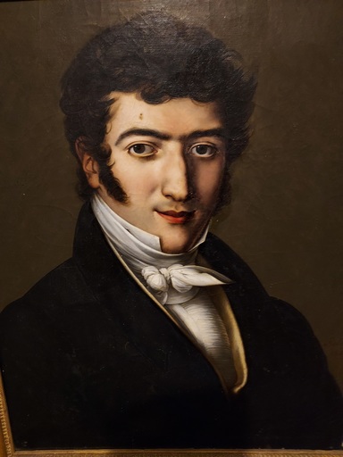 Léopold ROBERT - 绘画 - Portrait d'homme