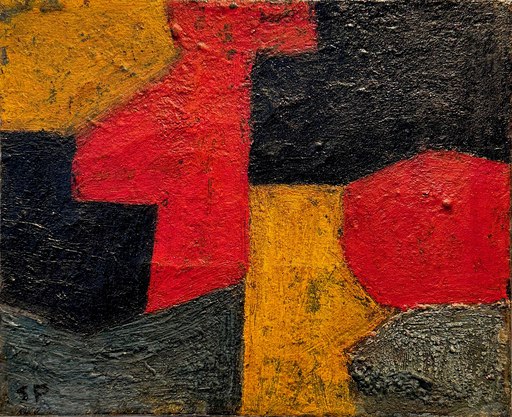 Serge POLIAKOFF - Pintura - Composition (Ca.1963)
