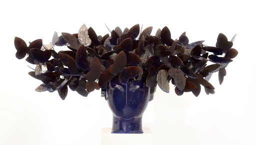 Manolo VALDÉS - Sculpture-Volume - Mariposas Azules