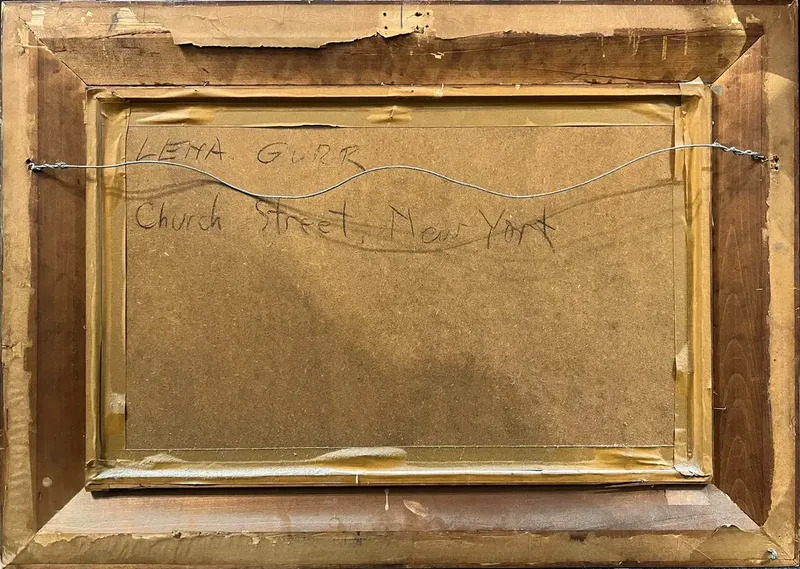 Church Street, New York by Lena GURR buy art online artprice