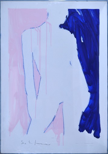 Mario SCHIFANO - Painting - Cosmesi