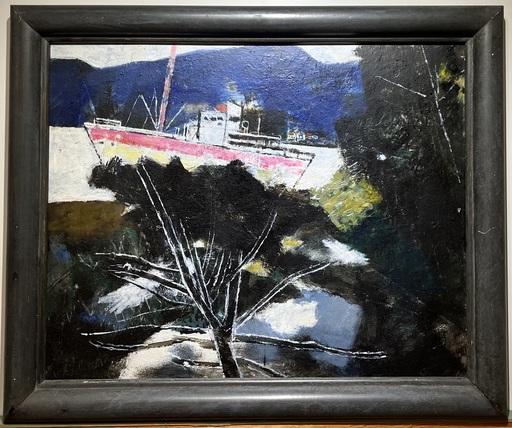 Xaver FUHR - Gemälde - Schiff in der WeiBen Bucht