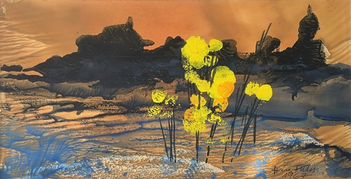 Heinz FUCHS - Pittura - Spring Landscape