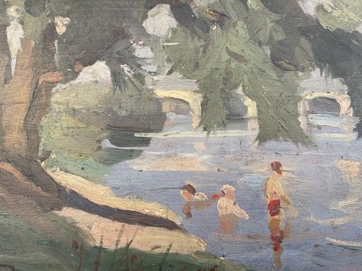 Pierre Eugène MONTEZIN - Pittura - paysage