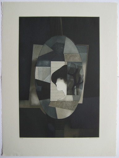 André MINAUX - Print-Multiple - GRAVURE 1980 SIGNÉE AU CRAYON NUM EA/12 HANDSIGNED ETCHING