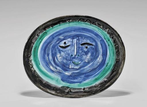 Pablo PICASSO - Keramiken - Visage dans un ovale