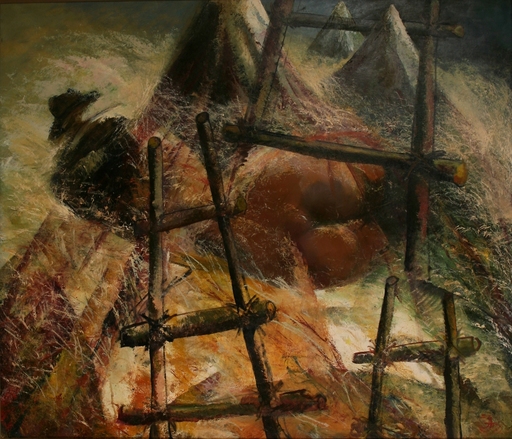 Janis JANSONS - Peinture - The mountains