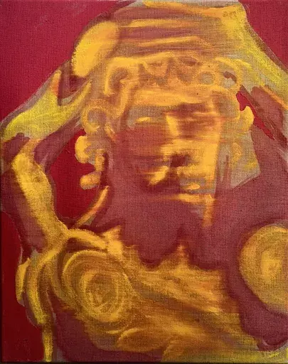 Reinar FOREMAN - Painting - Head of Aeneas III