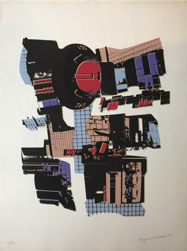 Raymond GOSSELIN - Print-Multiple - Composition