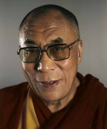 Chuck CLOSE - 版画 - Dalai Lama