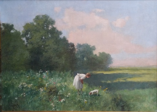 Antal NEOGRADY - Gemälde - Pastorale