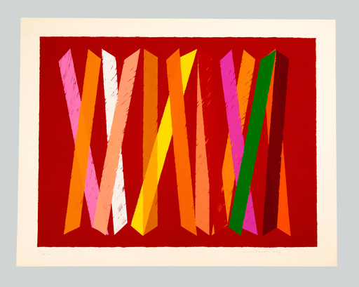 Piero DORAZIO - Print-Multiple - Amici colori II