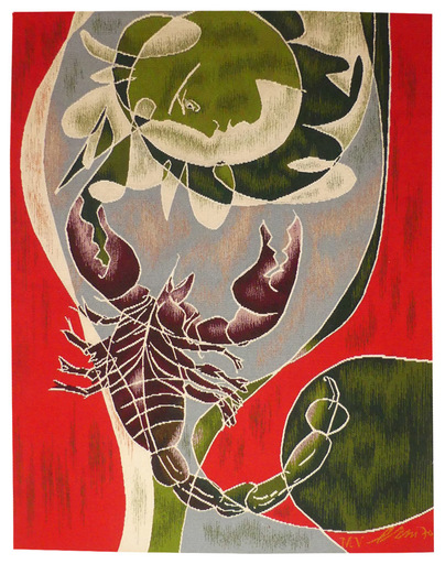 Hans ERNI - Tapestry - Scorpion