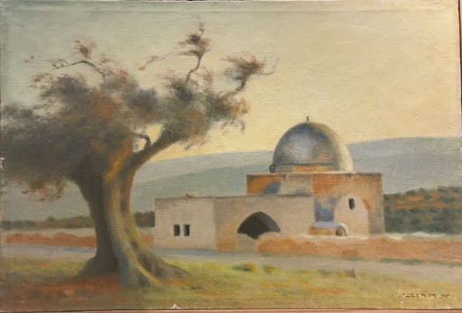 Shmuel CHARUVI - Painting - Rachel's Tomb