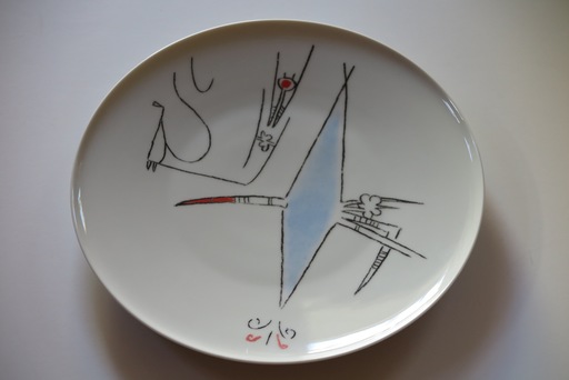 Wifredo LAM - Keramiken - Porcelana di Albisola - 12" plate