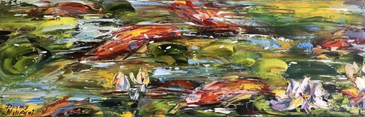 Diana MALIVANI - Painting - Fish