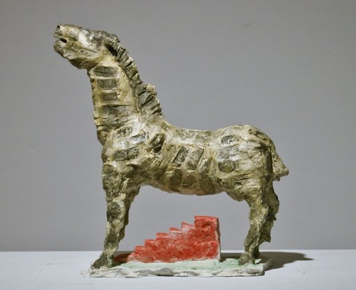 Markus LÜPERTZ - Sculpture-Volume - Trojanisches Pferd