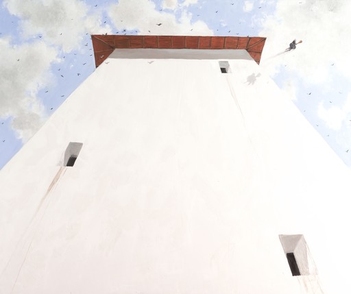 Julio LARRAZ - Painting - In The Eyes of a Child