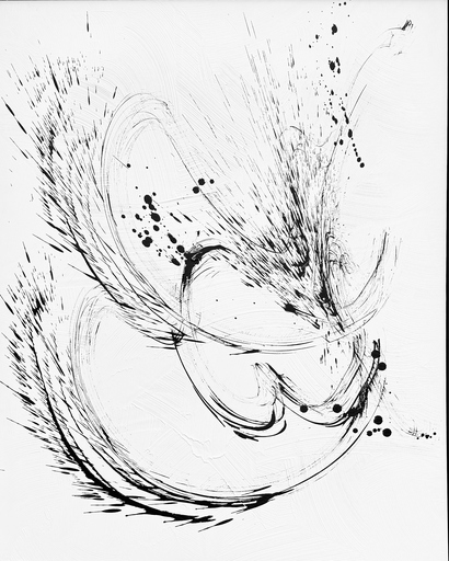 Thierry DAUDIER DE CASSINI - 绘画 - Vibration N°3