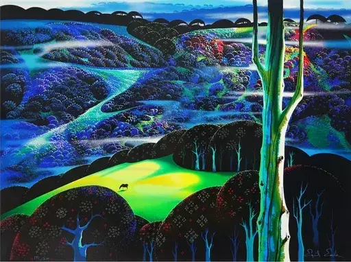 Eyvind EARLE - Print-Multiple - A TOUCH OF MAGIC (魔法的触摸)