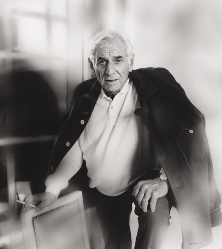 Geert KOOIMAN - Photo - Last posed Portrait of Leonard Bernstein