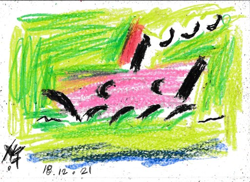 Harry BARTLETT FENNEY - Drawing-Watercolor - ocean goer (18 12 21)