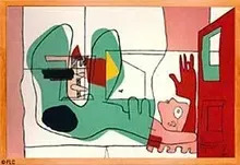 achat tableau le corbusier