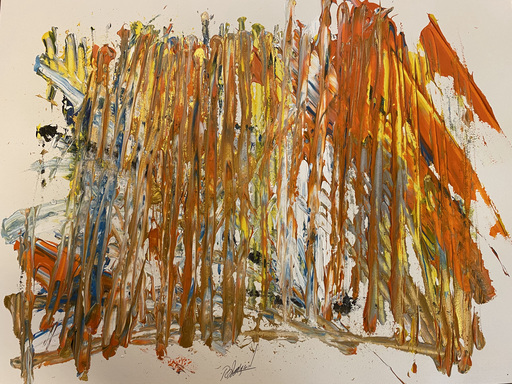Jérémie REBOURGEARD - Painting - Alourdissement du Vide
