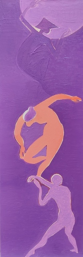 Marcel CALOÏAN - Peinture - La Dance