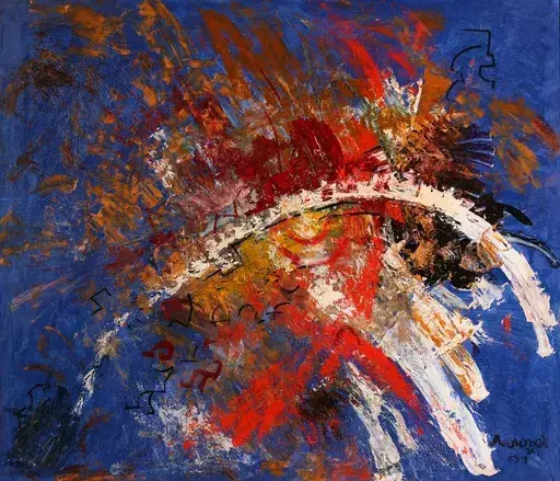 Igor LEONTIEV - Pintura - Cascade of energy
