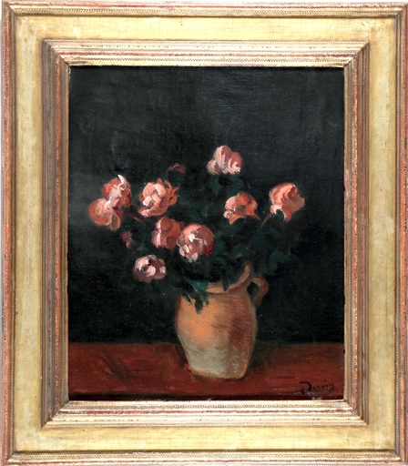 André DERAIN - Peinture - Bouquet de fleurs dans un pot  Ca.1922