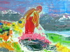 Bernard PINEAU - Painting - H073F40 Ayurveda