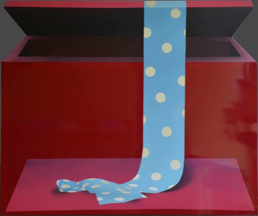 Alain DUFO - Gemälde - Boîte à cravates