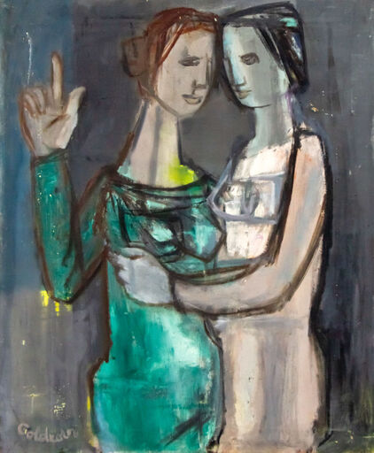 Georges GOLDKORN - Painting - Two Women