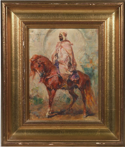 Henri Émilien ROUSSEAU - Painting - Arab rider