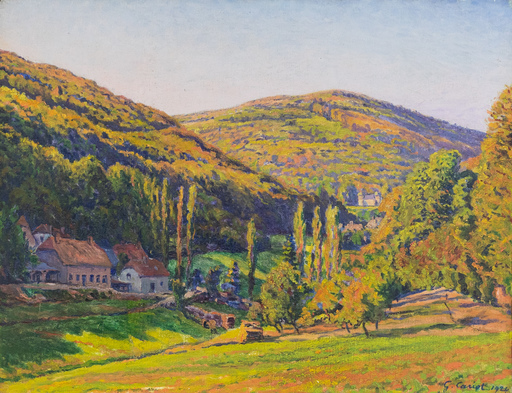 Gustave CARIOT - Painting - Schlangenbad