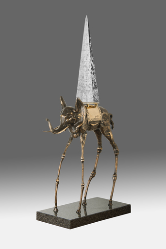 Salvador DALI - Sculpture-Volume - Space Elephant