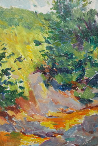 Lucien Henri GRANDGÉRARD - Pintura - Paysage