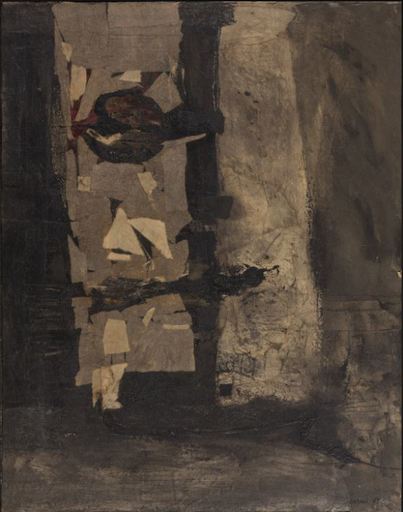 Eugenio CARMI - Gemälde - Pensieri paralleli 